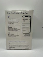 AliveCor AC-009 KardiaMobile Wireless Personal EKG Monitor Black  NEW