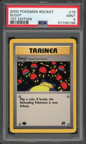Sleep! (1st Edition) graded PSA 9 for sale on eBay