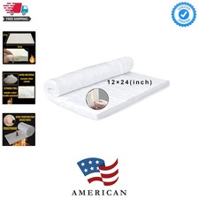 24" x12"x1" Thick Ceramic Fiber Blanket Fireproof Insulation Baffle Rated to ...