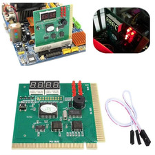 AK PCI  ISA Motherboard Tester Diagnostics Display 4-Digit PC Computer Mother