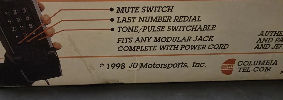 Винтажный Jeff Gordon Fone. Гоночный автомобиль DuPont No24 в форме Джеффа Гордона. NASCAR - Изображение 4 из 4