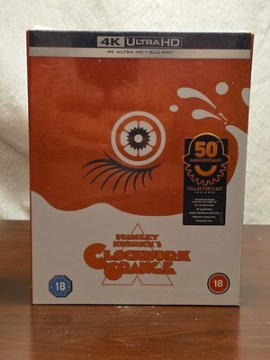 Stanley Kubrick's A Clockwork Orange 4KUHD Bluray 50th Anniversary Box Set