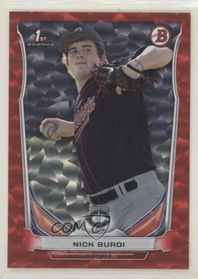 2014 Bowman Draft Red Ice 13/150 Nick Burdi #DP44 2r6