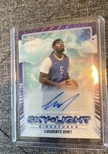 2024-25 Topps Chrome - Sky-Light Signatures Luguentz Dort #SLS-LD Purple...