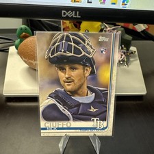 2019 Topps #457 Nick Ciuffo Rookie Card Tampa Bay Rays Free Ship