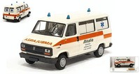 Brekina 1/87 Transporter Fiat Ducato Bus Krankenwagen Alitalia Statisches Modell