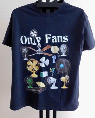 PFR New York Only Fans Graphic T-Shirt Unisex Size XL Black Funny Novelty Tee
