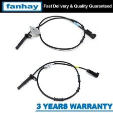 2PCS Front Left+Right ABS Wheel Speed Sensor For Chevrolet Equinox Terrain GMC