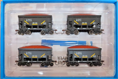 ATHEARN ROUNDHOUSE 87144 LAKE SUPERIOR E ISHPEMING 24 FT COCHE MINERAL PAQUETE DE 4 ESCALA HO | Zustand: New