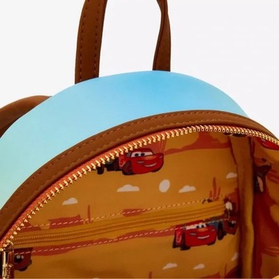 Loungefly Disney Pixar Cars Lightning McQueen and Mater Mini Backpack Exclusive Loungefly Disney Pixar Cars Figural Mater Light-Up Mini  main image 4