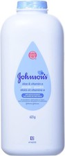 Johnson's Baby Naturally Derived Cornstarch Baby Powder with Aloe and Vitamin E