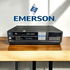 Emerson VCR870 VHS VCR Player Recorder 4 Head HIFI Stereo for Repair Only 