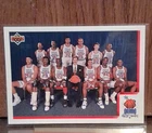 Upper Deck 1991-92 NBA All-Star Checklist Michael Jordan #452 Basketball Card