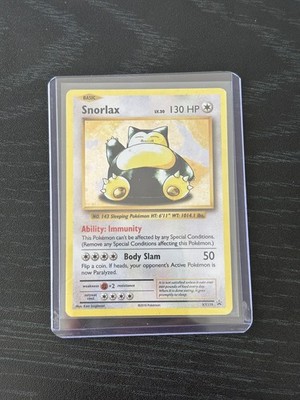 2016 Pokemon XY Black Star Promos Snorlax XY179 Cosmos Holo Promo