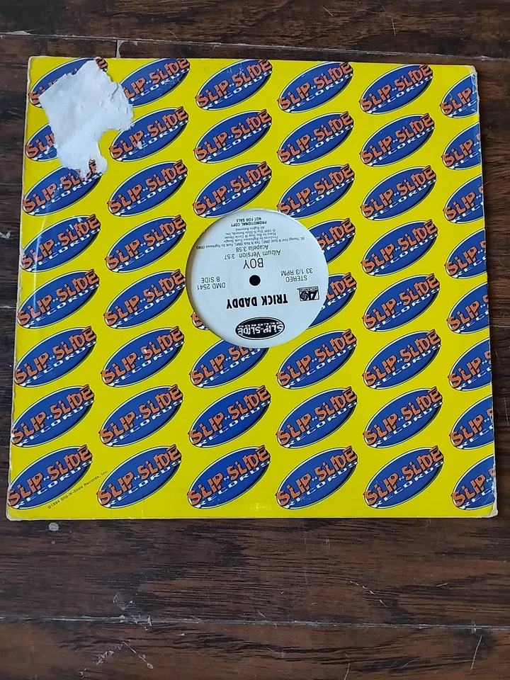 Trick Daddy Boy 12" promo Trina Pitbull Rick Ross Slip n Slide 1999 Foto 2 de 4