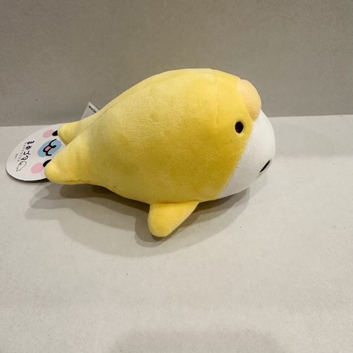 San-x Mamegoma Siro-Goma Duck 6” NWT Plush - Picture 6 of 9