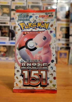 Pokémon 151 Korean Booster Pack | Scarlet & Violet | Sealed | BUY 5 GET 1 FREE