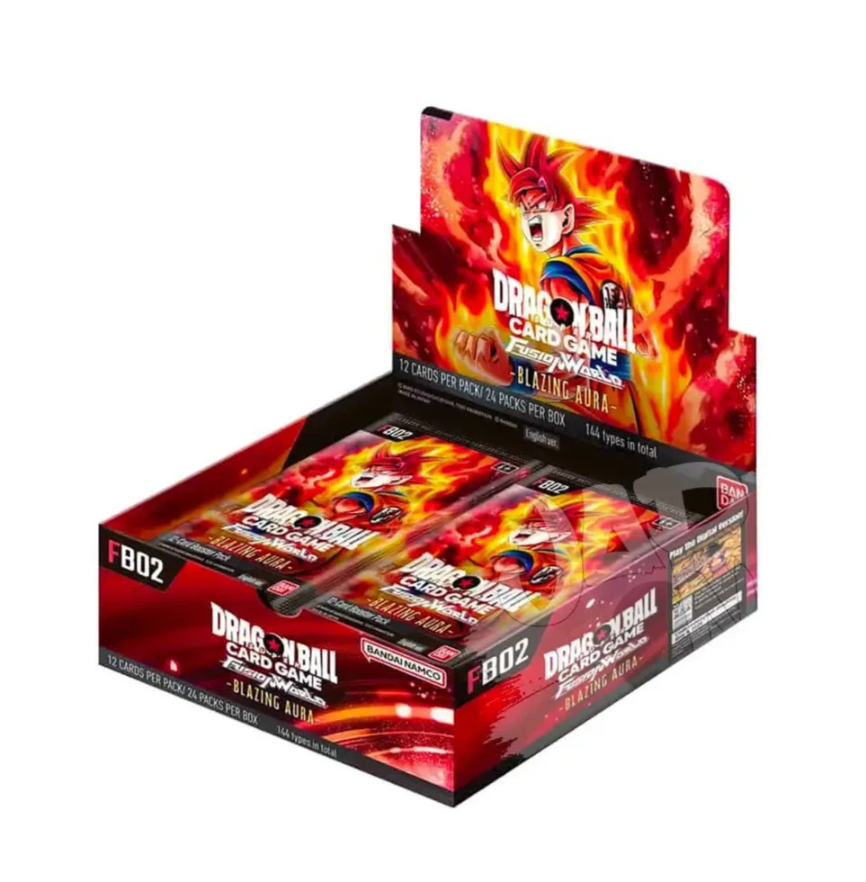 DRAGON BALL SUPER CARD GAME - FUSION WORLD - FB02 - BLAZING AURA - ENG - NEW