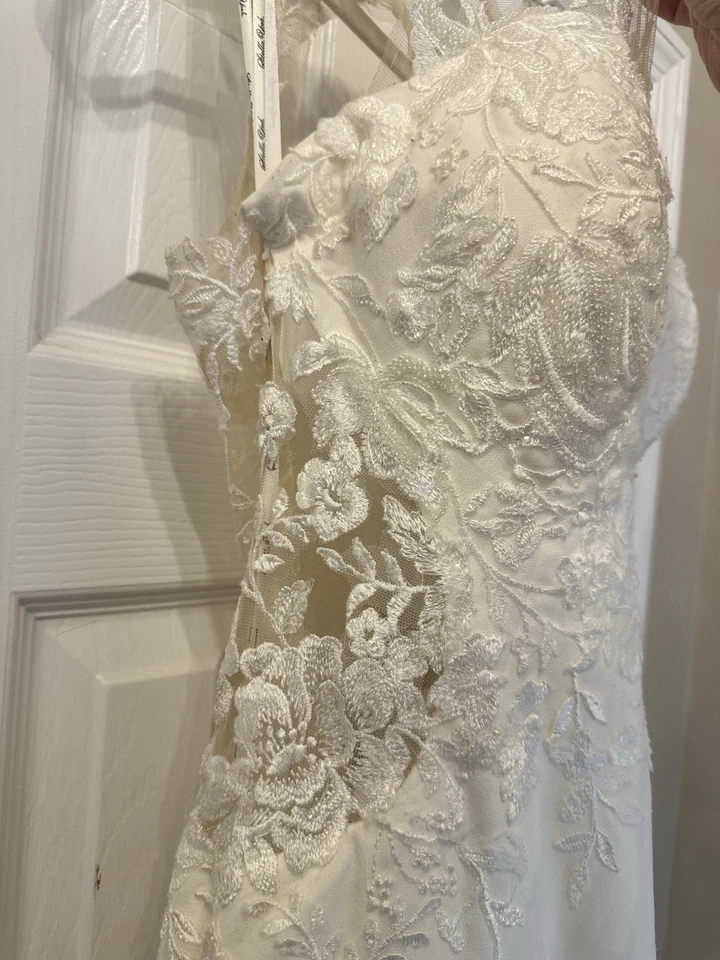 Stella York Essence of Australia Wedding Dress Size 14 Style 6916 Unaltered - Image 4 of 4