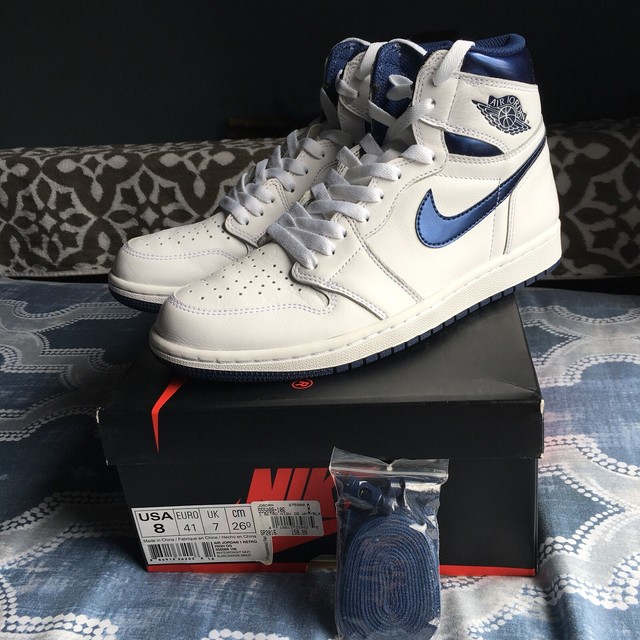 jordan 1 metallic navy 1985