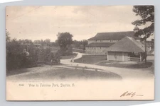 UDB Postcard View in Fairview park Dayton Ohio 1905