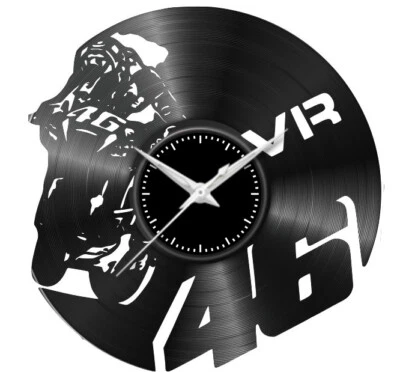 - FATTO A MANO - Orologio disco vinil clock orologio da parete Valentino Rossi
