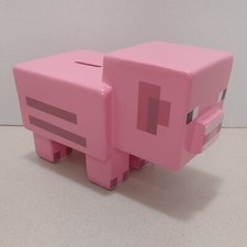 Minecraft Pig Piggy Bank Porcelain Ceramic NEW W/ Tags - Birthday Christmas Gift