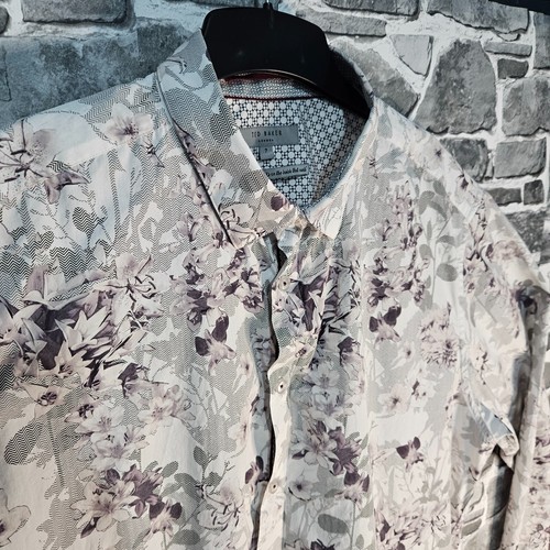 Camicia Ted Baker Xl fantasia floreale ottime condizioni e sensazione - Foto 2 di 10