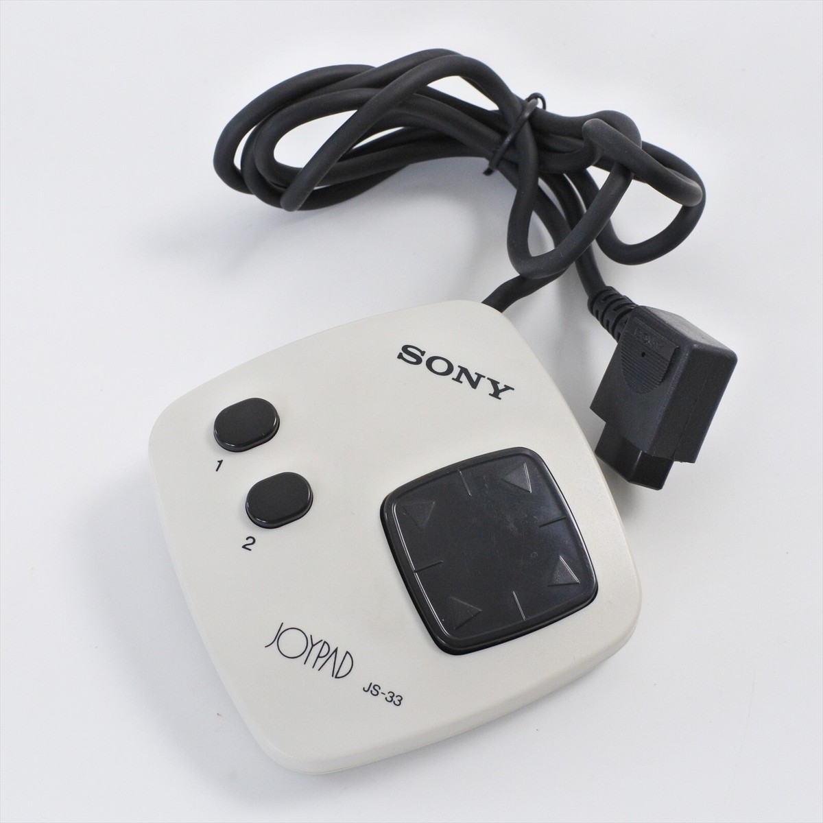 MSX JOY PAD Controller SONY HIT BIT JS-33 Gray Tested JAPAN Game