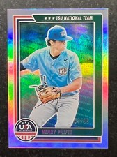 2022 USA Baseball Stars and Stripes Longevity Holo Silver Henry Phifer #90 54/99