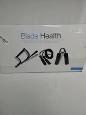 Blade Health - Doorway Pull Up Bar Jump Rope and Hand Grip Strengthener 3 Pac...