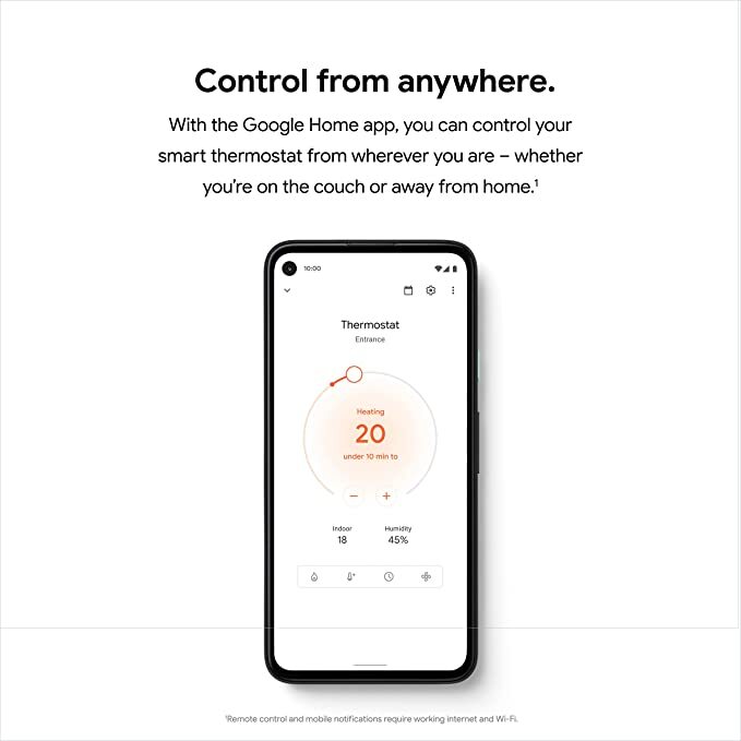 Google Nest Smart Thermostat, Snow White, Latest Model FACTORY SEALED