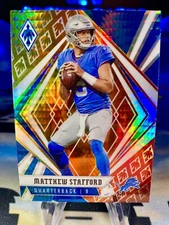 2020 Matthew Stafford Panini Phoenix Fire Burst Prizm #89