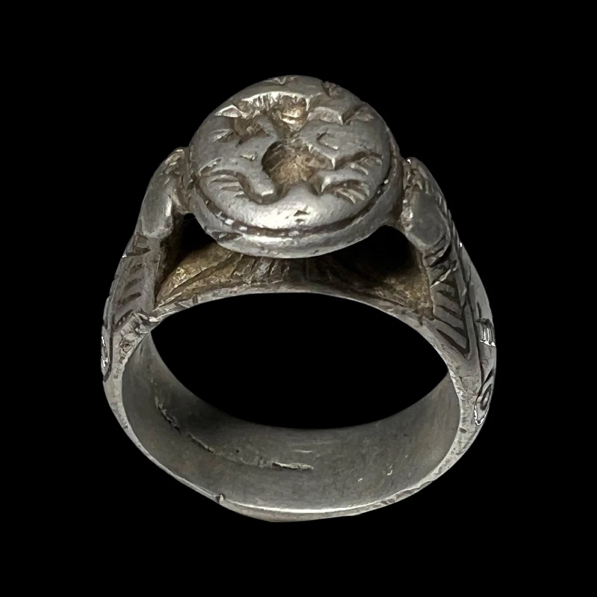 1854 Victorian Mourning Ring — Heart of Hearts Jewels