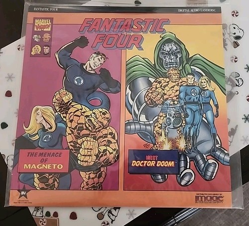 Rare LaserDiscNear-Mint LaserDisc and JacketFantastic Four MINT CONDITION