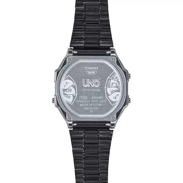 Reloj casio steel back hotsell