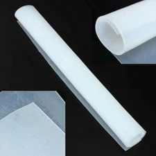 New 20"x20" 1mm Thicknes Silicone Rubber Sheet Clear High Temperature Resistance
