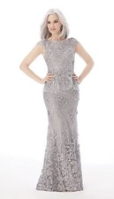 MGNY Madeleine Gardner gown. Bust: 34 Waist: 29.5 Hips: 38.5