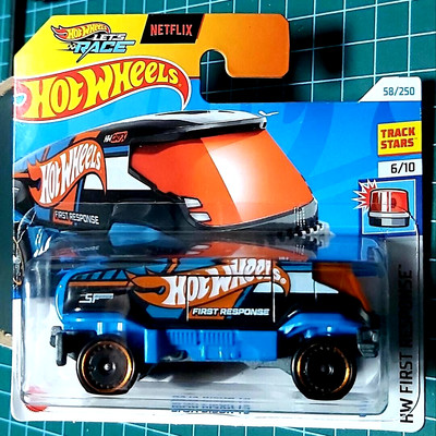 HOT WHEELS BAJA BISON TS HW FIRST RESPONSE 2024 SHORT CARD NETFLIX LET'S RACE