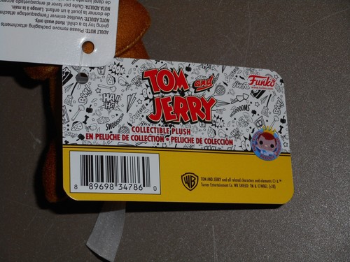 NWT - Funko Plushies Jerry Plush from Tom & Jerry GameStop Exclusive New 6" - Picture 3 of 3