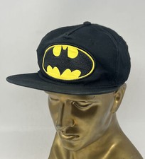 Batman DC Comics Hero 2017 Youth Black Baseball Hat Adjustable SnapBack Cap
