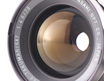 MINT+] Pentax SMC Takumar 75mm F/4.5 Wide Angle 6x7 67 ii Lens