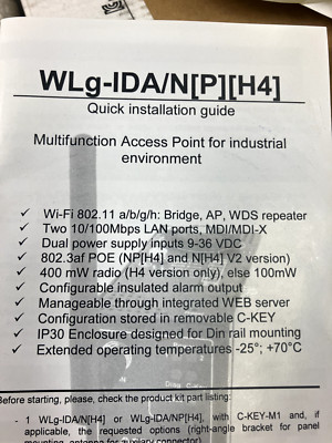 New Acksys MiltifunctioAccess Point WDS Repeater Wireless Bridge WLg-ABOARD/N_V2