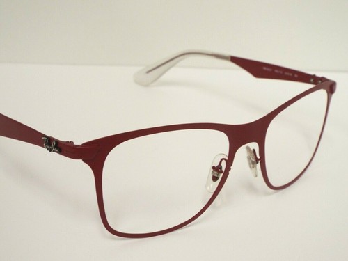Authentic Ray-Ban RB 3521 162/13 Matte Red Metal Wayfarer Sunglasses Frame  $210 | eBay