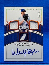 2018 Panini National Treasures WALKER BUEHLER #14/25 Rookie RC Auto RTM-WB