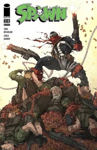 SPAWN #318 NEAR MINT 2021 TONTON REVOLVER COVER IMAGE COMICS b-45