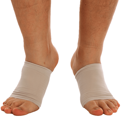 Compression Arch Support Plantar Fasciitis Gel Pad Brace Sleeve Ankle Foot Wrap - Picture 11 of 19
