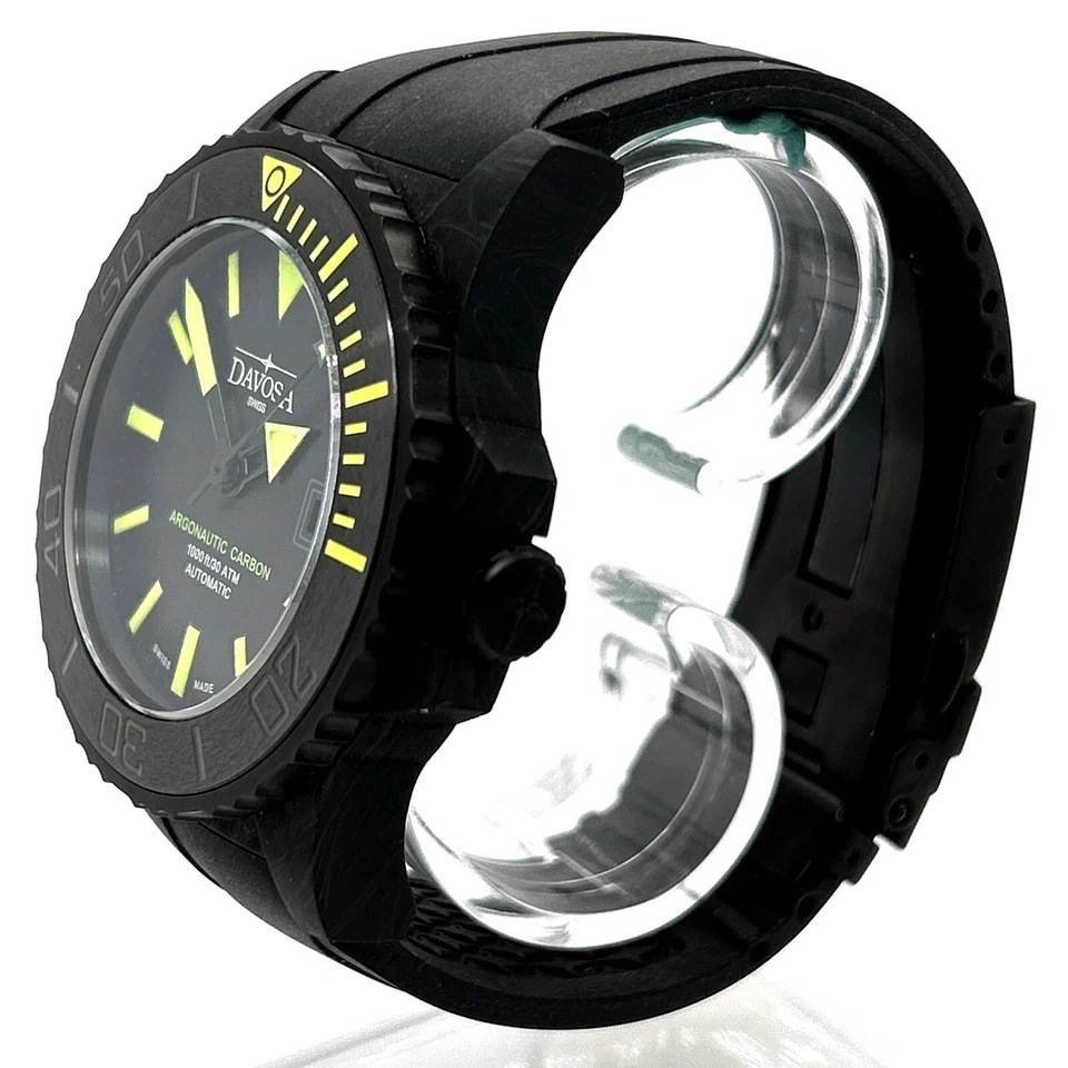 Davosa Swiss Argonautic Carbon Automatic Diver 300m Limitiertes Fullset aus 2023 - Bild 3 von 4