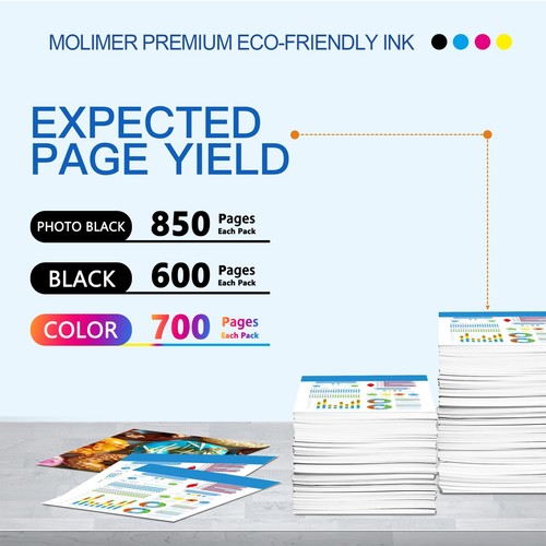 Compatible Epson 302XL Ink Cartridge with Chip | XP-6000 (5PK, PBK/BK/C/M/Y) - Picture 3 of 11