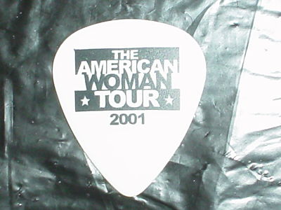 The GUESS WHO Randy Bachman Signature BTO 2001 Concert Tour GUITAR PICK #2